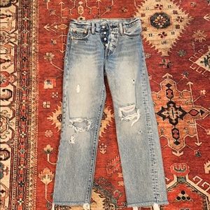 ripped levis womens